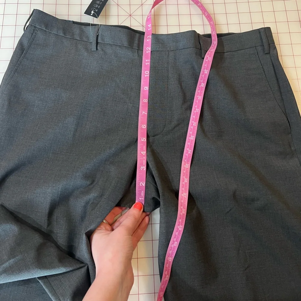 J.Crew men’s Thompson gray dress pants slacks size 38 x 32 NWT